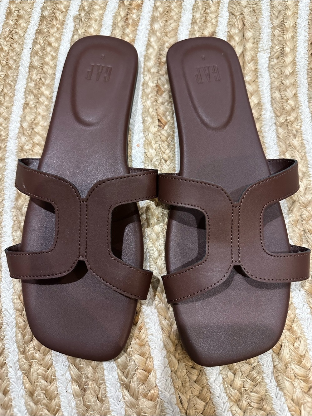 GAP Brown Women's Slide Sandals